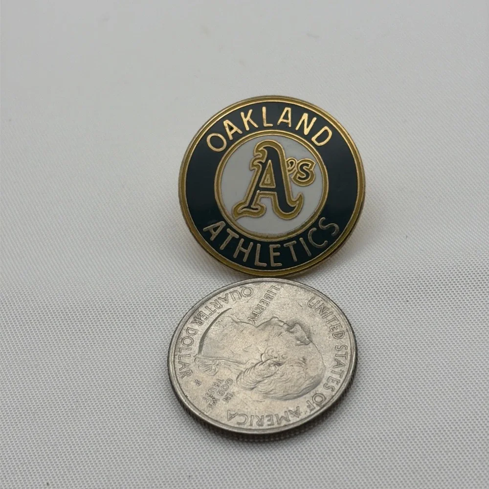 MLB Baseball Oakland Athletics Team‎ Logo Sports Lapel Hat Pin